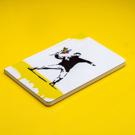 Notes PININFARINA Banksy, 14x21 cm, 128 stron, flower