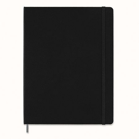 Notatnik MOLESKINE XL (19x25cm), Smart, w linie, twarda oprawa, czarny
