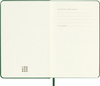 Notes MOLESKINE Classic P (9x14 cm) w linie, twarda oprawa, myrtle green, 192 strony, zielony