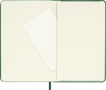 Notes MOLESKINE Classic P (9x14 cm) w linie, twarda oprawa, myrtle green, 192 strony, zielony