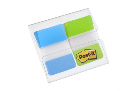 Zakładki indeksujące POST-IT® do archiwizacji (686-AL), PP, silne, 38x25,4mm, 2x8 kart., mix kolorów