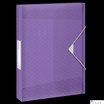 Teczka z gumką Esselte ColourBreeze, 40 mm, lawendowy 628452