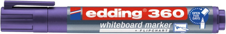 Marker do tablic e-360 EDDING, 1,5-3 mm, fioletowy