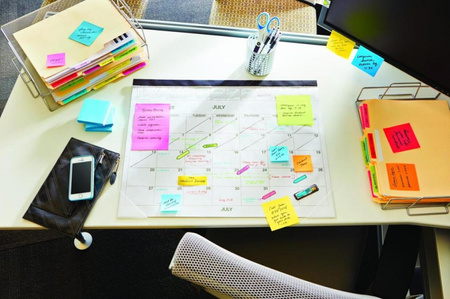 Zestaw szkolny zakładek POST-IT® (683-3+680-1+684-ARR1), z linijką, mix kolorów