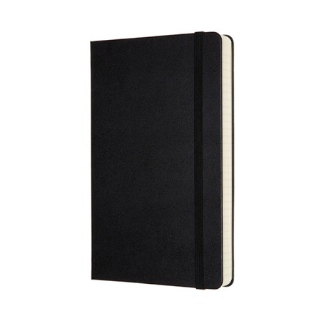 Notes MOLESKINE Classic L (13x21cm) w linie, twarda oprawa, 400 stron, czarny