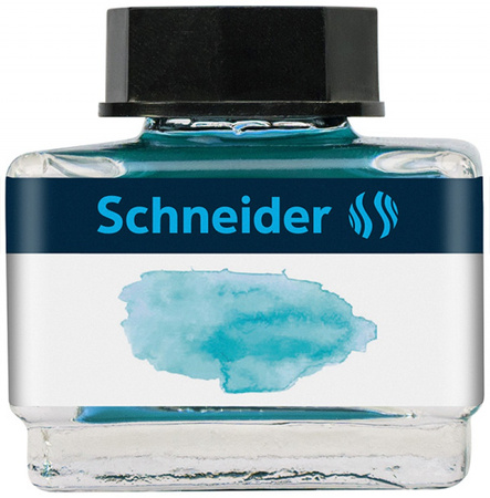 Atrament do piór SCHNEIDER, 15 ml, bermuda blue / morski