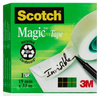 Taśma biurowa SCOTCH® Magic™(C18-4M), matowa, 19mm, 33m, 4szt., podajnik C-18 GRATIS