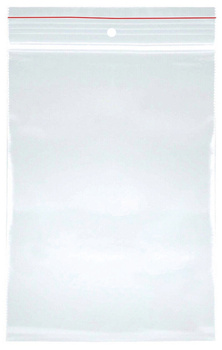 Torebka strunowa OFFICE PRODUCTS, LDPE, 160x160mm, 100szt., transparentna
