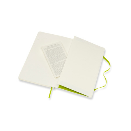 Notes MOLESKINE Classic L (13x21 cm) gładki, miękka oprawa, lemon green, 192 strony, zielony