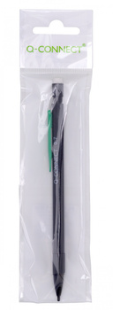 Ołówek automatyczny Q-CONNECT, 0,7mm, zawieszka, czarny