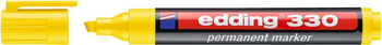 Marker permanentny e-330 EDDING, 1-5mm, żółty