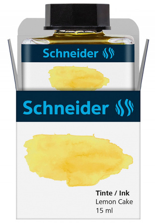 Atrament do piór SCHNEIDER, 15 ml, lemon cake / żółty