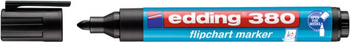 Marker do flipchartów e-380 EDDING, 1,5-3mm, czarny