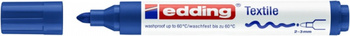 Marker tekstylny e-4500 EDDING, 2-3 mm, niebieski