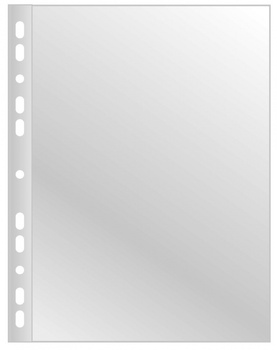 Koszulki na dokumenty Q-CONNECT, PP, A4, krystal, 75mikr., 10szt.