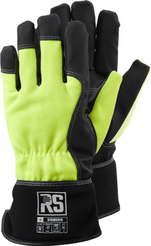 Rękawice ocieplane RS Eisberg, rozm. 9, czarno-żółte