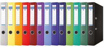 Segregator DONAU Premium-S, PP, A4/50mm, żółty