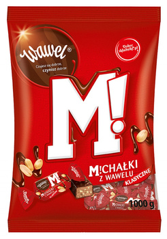 Cukierki czekoladowe WAWEL MICHAŁKI ZAMKOWE, 1kg.