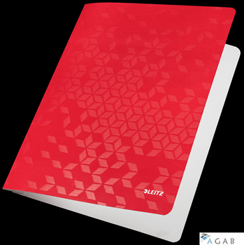 Skoroszyt kartonowy WOW Leitz, czerwony 30010026