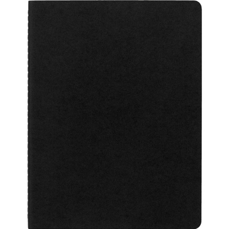 Zestaw 3 Zeszytów MOLESKINE Cahier Journals XL (19x25cm) gładki, 120 stron, czarny