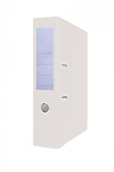 Segregator BASIC-S z szyną, PP, A4/75mm, biały