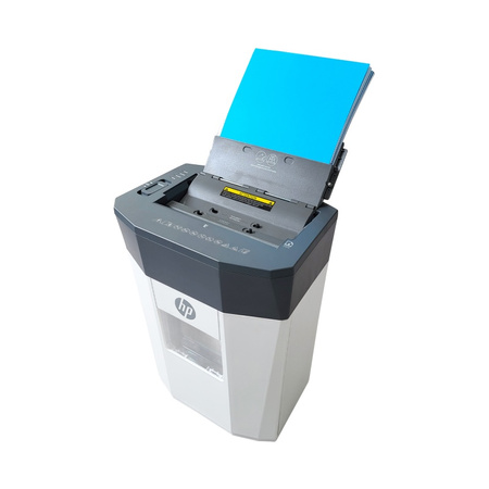 Niszczarka HP ONESHRED Auto 80CC, biało-szara