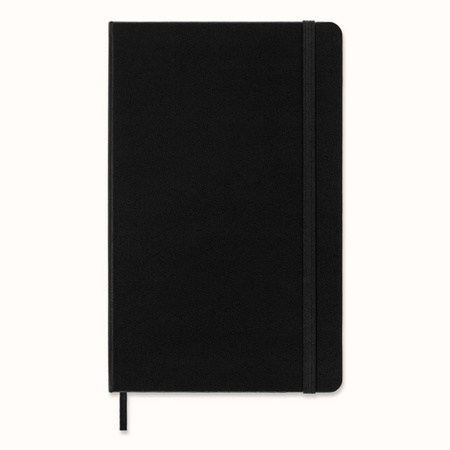 Notes MOLESKINE Classic L (13x21cm) w kratkę, twarda oprawa, 240 stron, czarny