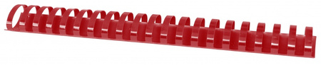 Grzbiety do bindowania OFFICE PRODUCTS, A4, 38mm (350 kartek), 50 szt., czerwone