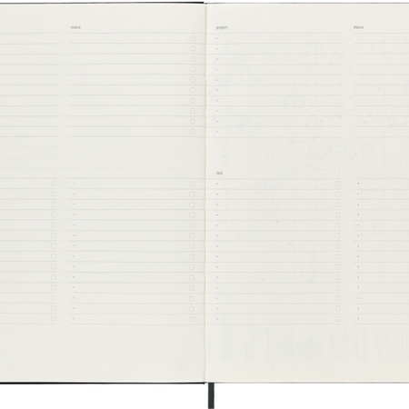 Notes MOLESKINE PROFESSIONAL XL (19x25 cm), twarda oprawa, 192 strony, czarny