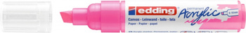 Marker akrylowy e-5000 EDDING, 5-10 mm, różowy neonowy