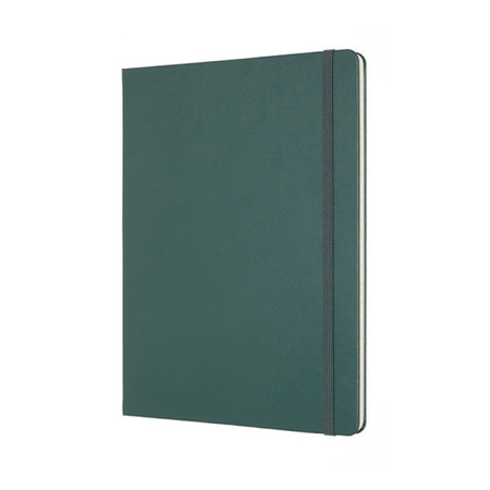Notes MOLESKINE PROFESSIONAL XL (19x25 cm), forest green, twarda oprawa, 192 strony, zielony