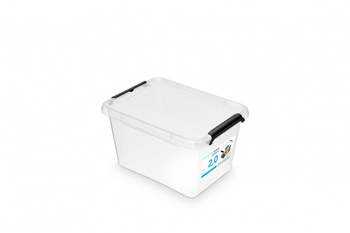 Pojemnik do przechowywania MOXOM Simple Box, 2,0l (195 x 150 x 110mm), transparentny