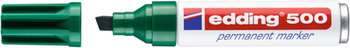 Marker permanentny e-500 EDDING, 2-7mm, zielony