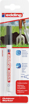 Marker odporny na warunki atmosferyczne e-8055 EDDING, 1-2 mm, blister, czarny