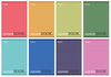 Zeszyt szkolny OFFICE PRODUCTS, A5, w linie, 60 kart., 60gsm, mix kolorów