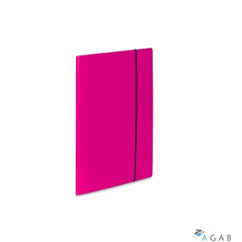 Teczka z gumką Soft (1) różowa VAUPE, 302/11