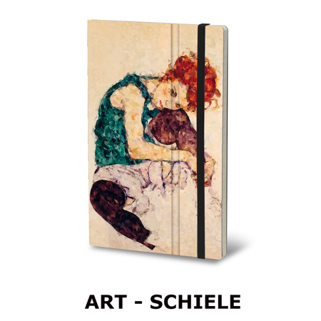 Notatnik STIFFLEX, 13x21cm, 192 strony, Schiele