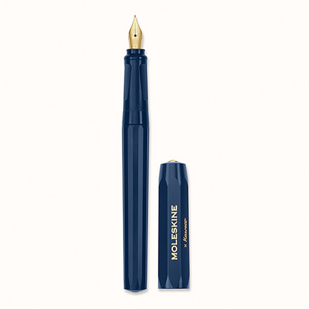 KAWECO X MOLESKINE pióro wieczne, M, niebieskie
