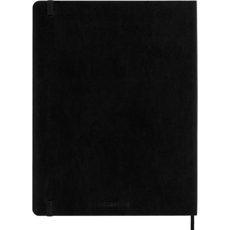 Notes MOLESKINE Classic XL (19x25cm) w linie, miękka oprawa, 192 strony, czarny