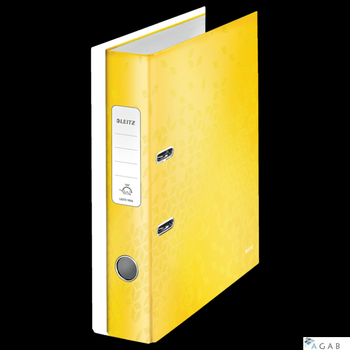 Segregator z mechanizmem WOW Leitz 180, A4/50mm, żółty 10060016 (X)