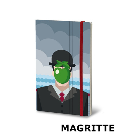 Notatnik STIFFLEX, 13x21cm, 192 strony, Magritte