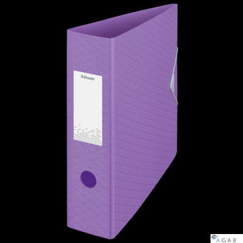 Segregator Esselte ColourBreeze, z polyfoamu A4, 82 mm, lawendowy 628428
