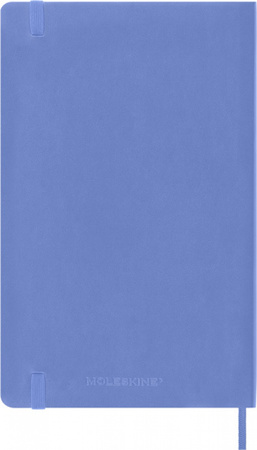 Notes MOLESKINE Classic L (13x21 cm) gładki, miękka oprawa, hydrangea blue, 192 strony, niebieski