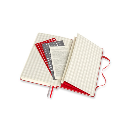 Notes MOLESKINE Passion Journal Recipe, 400 stron, czerwony