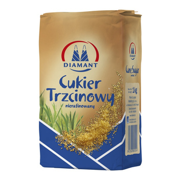 Cukier trzcinowy DIAMANT, 1 kg