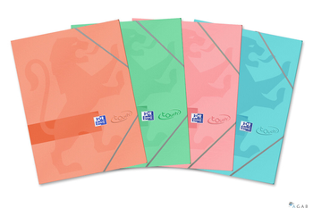 Teczka z gumką A4 OXFORD touch mix kolorów 400084052