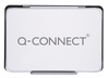 Poduszka do stempli Q-CONNECT, z tuszem, 110x70mm, metalowa, czarna