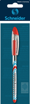 Długopis SCHNEIDER Slider Basic, M, zawieszka, czerwony