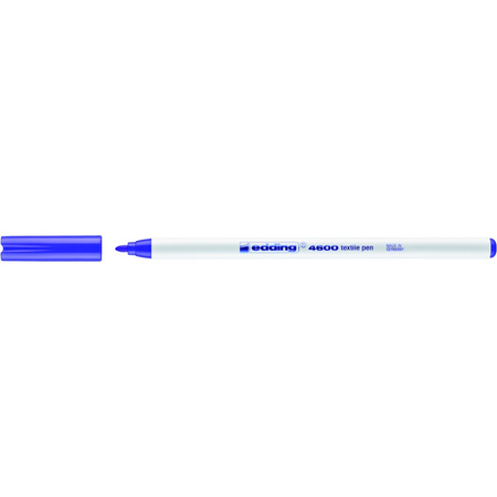 Pisak tekstylny e-4600 EDDING, 1 mm, fioletowy neon