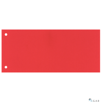 Przekładki 1/3 A4 Maxi Esselte, czerwony, 100 szt., 624446